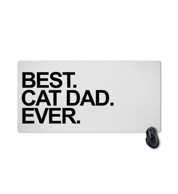 Best. Cat dad. Ever.  - Gaming Mousepad Large Angebot
