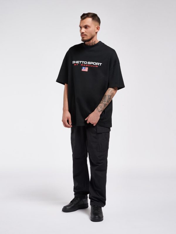 Oversized T-Shirt Blue M Online-Schn?ppchen