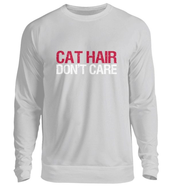 Cat hair don t care  - Unisex Pullover Verkauf – Bild 2