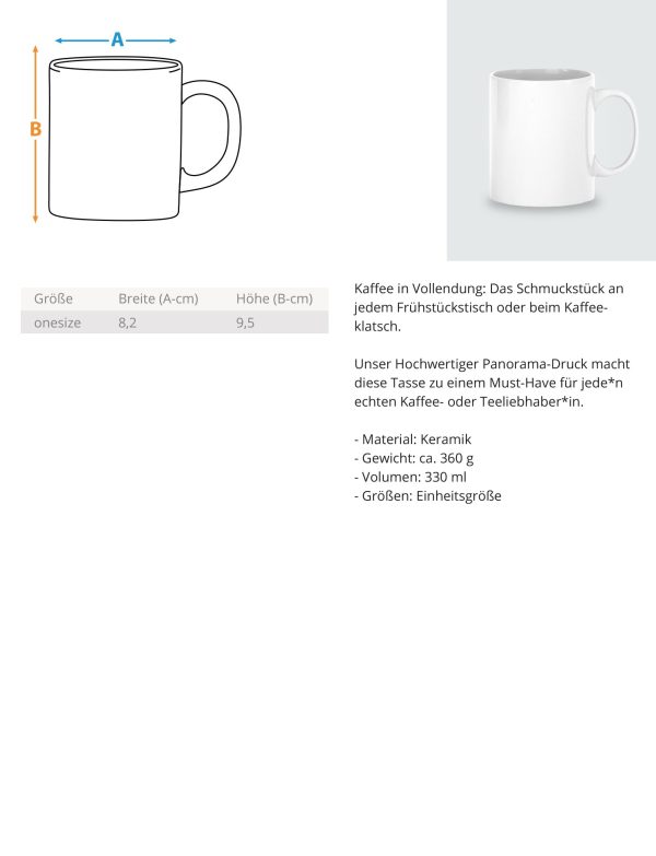 Nicht heute...  - Standard Tasse Online – Bild 3