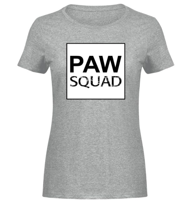 Paw Squad weiß  - Damen Melange Shirt Zu verkaufen – Bild 3