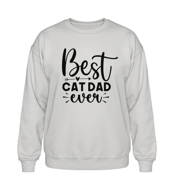 Best cat dad ever Heavy Blend Sweatshirt Online-Schn?ppchen – Bild 2