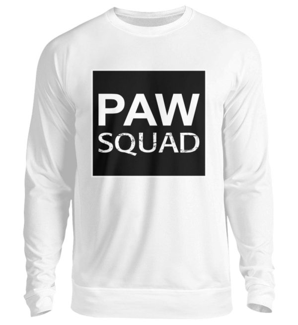 Paw Squad schwarz  - Unisex Pullover Im Angebot – Bild 3