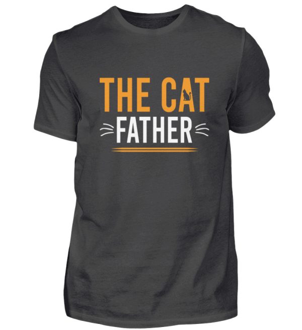 The Cat Father  - Herren Premiumshirt Online-Verkauf – Bild 4