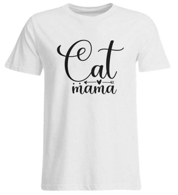 Cat mama  - Übergrößenshirt Im Angebot