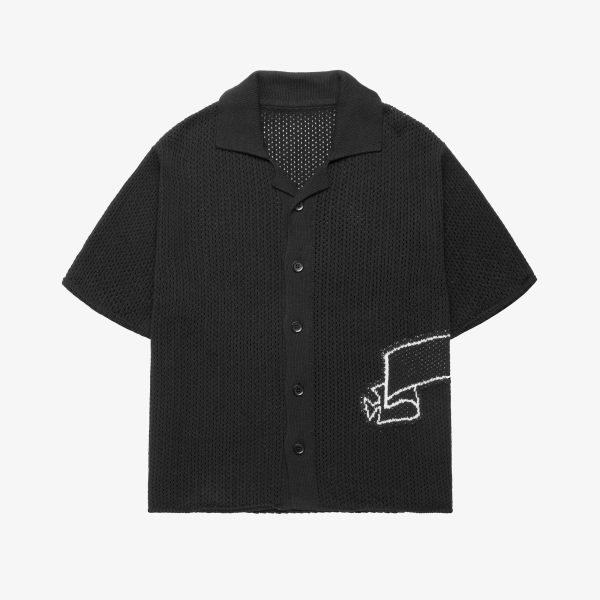 BANNED CROCHET KNIT SHIRT Verkauf