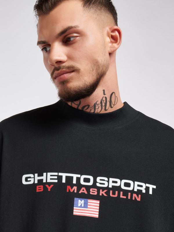 Oversized T-Shirt Blue M Online-Schn?ppchen – Bild 4