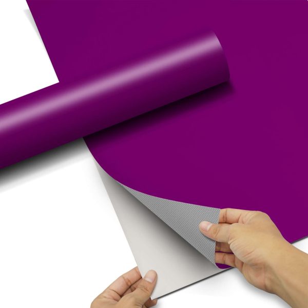 Selbstklebende Folie IKEA Kallax Regal 1 Türe - Design: Flieder Dark Online-Schn?ppchen – Bild 5
