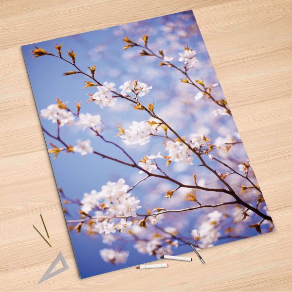 Folienbogen (100x150 cm) - Design: Apple Blossoms Online