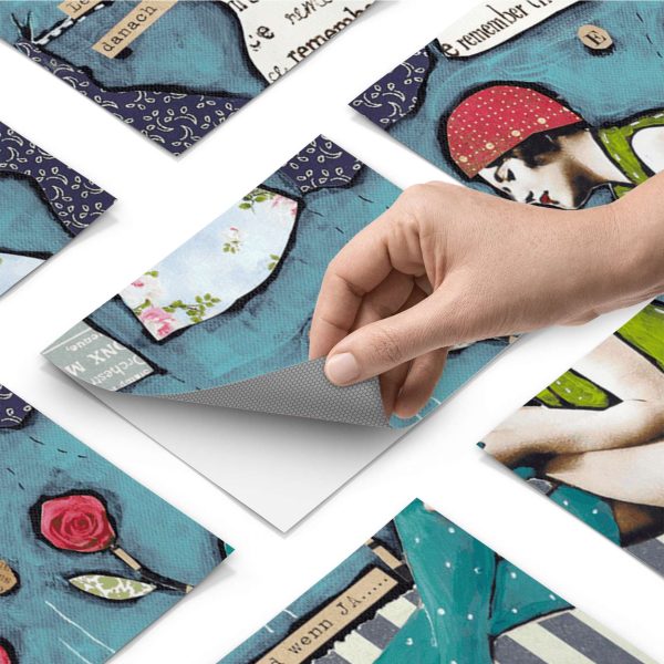 Fliesenfolie [quer] für Küche & Bad - Design: Was zieh ich an Schn?ppchen – Bild 3