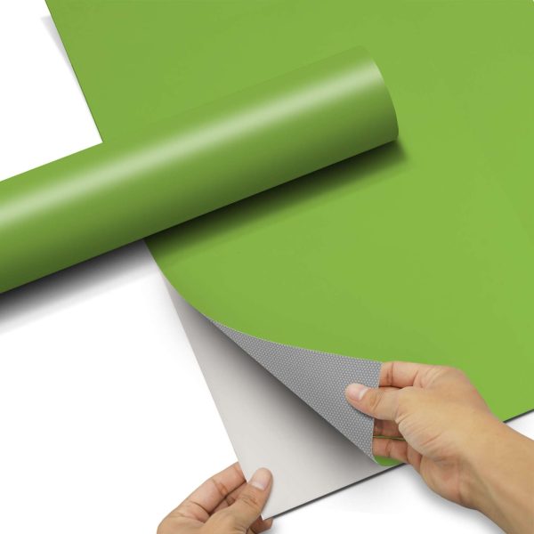 Selbstklebende Folie IKEA Kallax Regal 1 Türe - Design: Hellgrün Dark Zu verkaufen – Bild 5