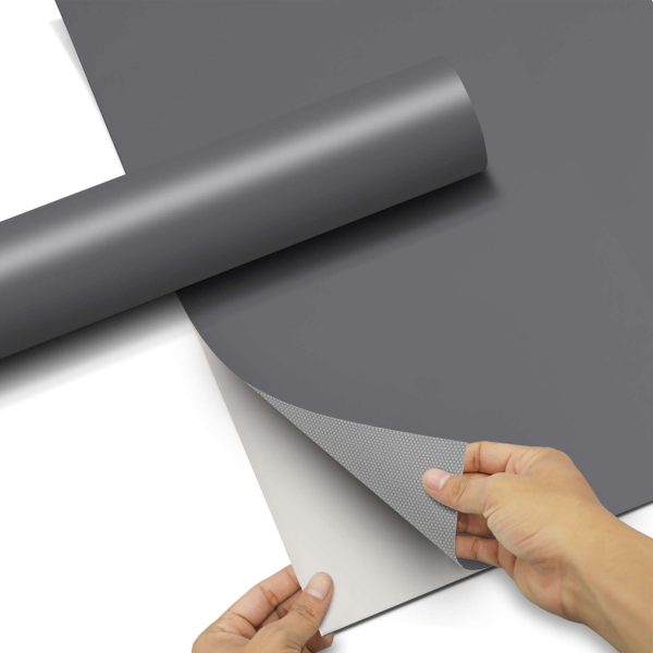 Selbstklebende Folie IKEA Kallax Regal 1 Türe - Design: Grau Light Jetzt online – Bild 5
