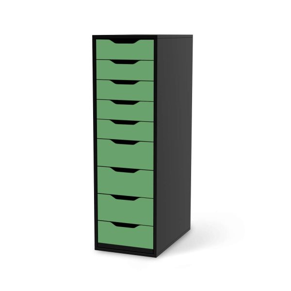 Folie für Möbel IKEA Alex 9 Schubladen (bis 2021) - Design: Grün Light Angebot – Bild 2