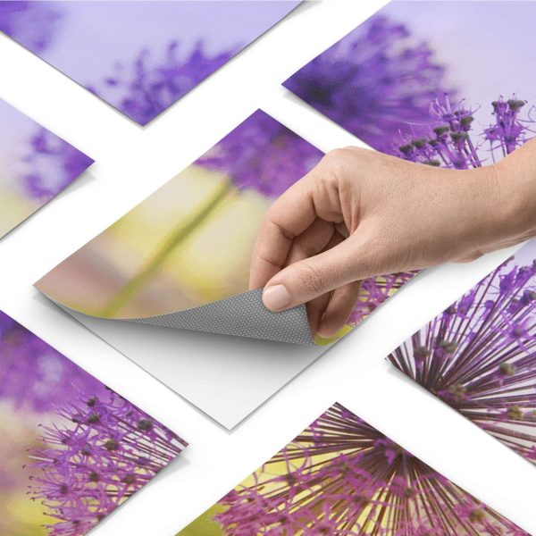 Fliesenaufkleber [hoch] für Küche & Bad - Design: Spring Flower Schn?ppchen – Bild 3