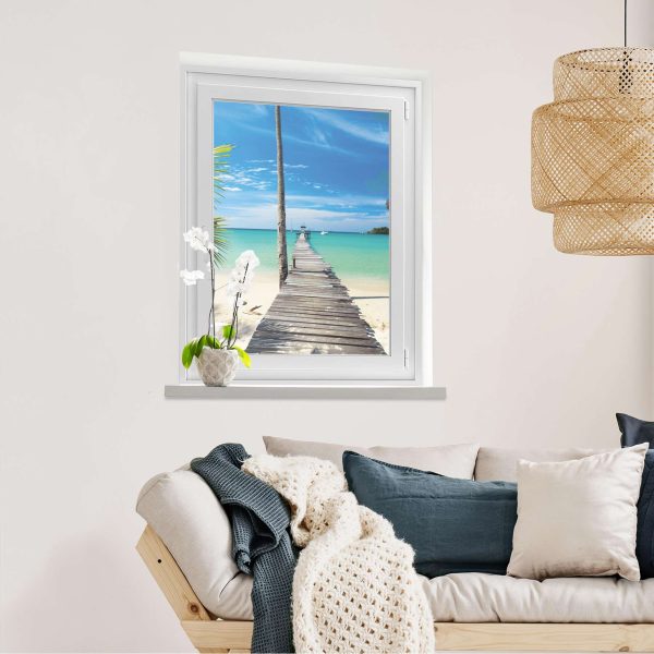 Fensterfolie [hoch] - Design: Blue Water Schn?ppchen – Bild 3