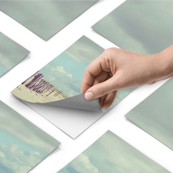 Fliesenaufkleber [hoch] für Küche & Bad - Design: Wellenbrecher Zu verkaufen – Bild 3