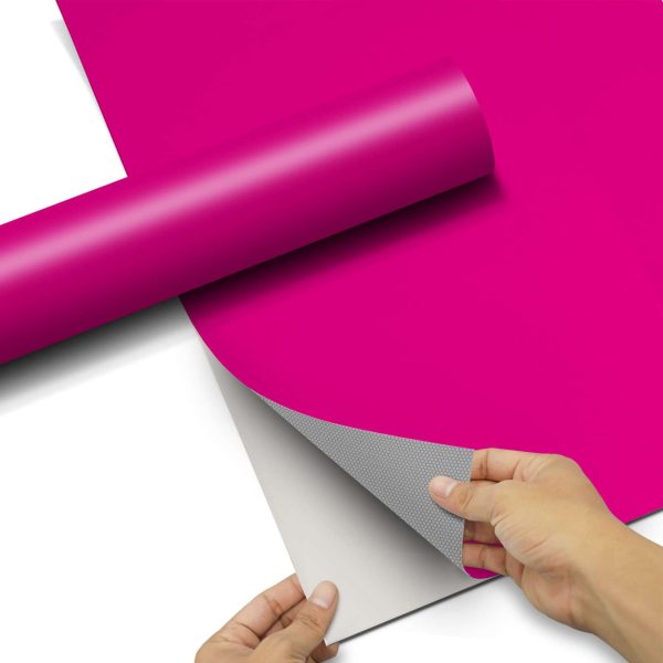 Selbstklebende Folie IKEA Kallax Regal 1 Türe - Design: Pink Dark Angebot – Bild 5