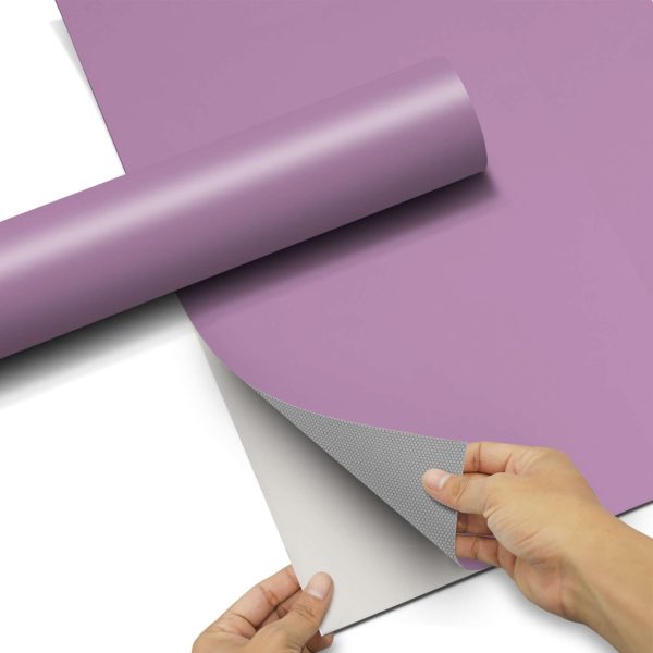 Selbstklebende Folie IKEA Kallax Regal 1 Türe - Design: Flieder Light Online-Verkauf – Bild 5