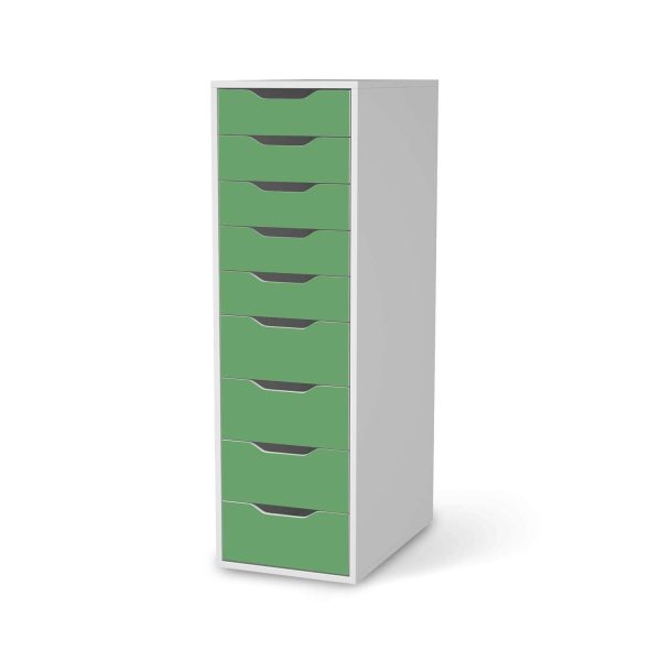 Folie für Möbel IKEA Alex 9 Schubladen (bis 2021) - Design: Grün Light Angebot