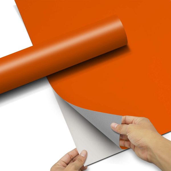 Klebefolie für Möbel IKEA Alex 5 Schubladen (bis 2021) - Design: Orange Dark Online-Schn?ppchen – Bild 5
