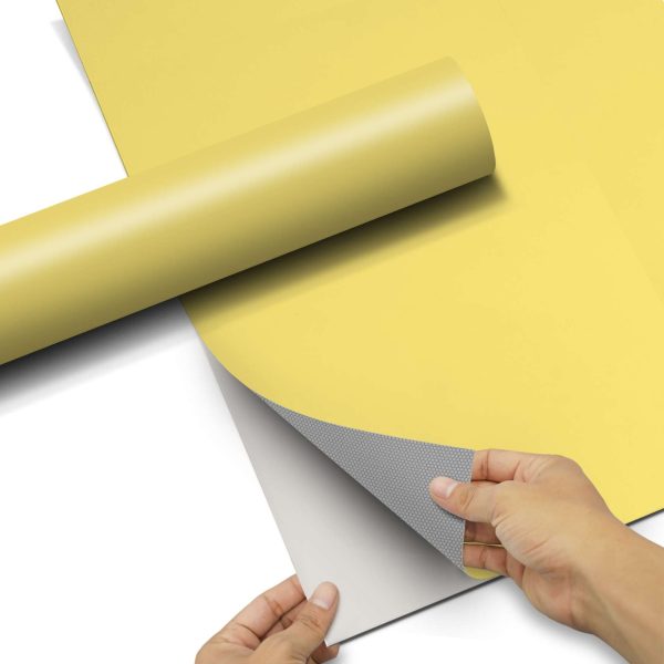 Möbelfolie IKEA Kallax Regal Schubladen - Design: Gelb Light Schn?ppchen – Bild 5