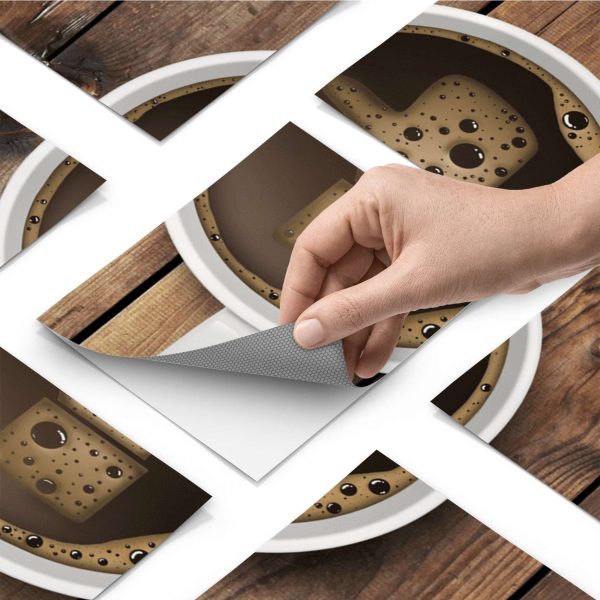 Fliesenfolie [quer] für Küche & Bad - Design: Sweet Coffee Jetzt online – Bild 3