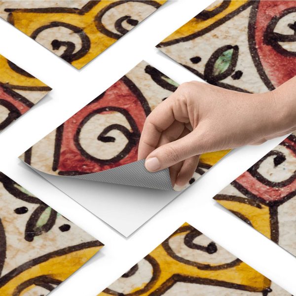 Fliesenaufkleber [hoch] für Küche & Bad - Design: Spanish Tile 6 Zu verkaufen – Bild 3