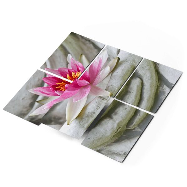 Fliesenfolie [quer] für Küche & Bad - Design: Flower Buddha Online-Schn?ppchen – Bild 4