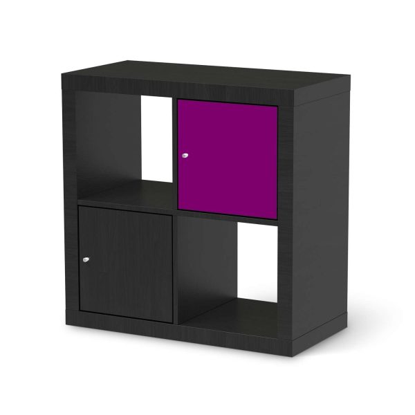 Selbstklebende Folie IKEA Kallax Regal 1 Türe - Design: Flieder Dark Online-Schn?ppchen – Bild 2