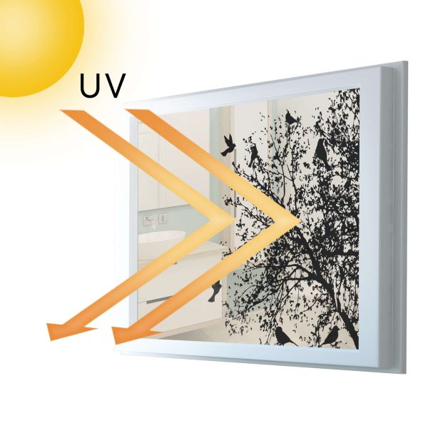 Fensterfolie [quer] - Design: Tree and Birds 2 Angebot – Bild 5
