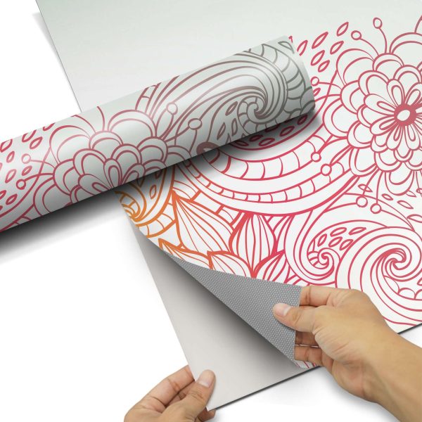 Tischfolie - Design: Floral Doodle Jetzt online – Bild 4
