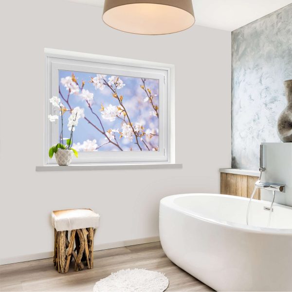 Fensterfolie [quer] - Design: Apple Blossoms Jetzt online – Bild 2