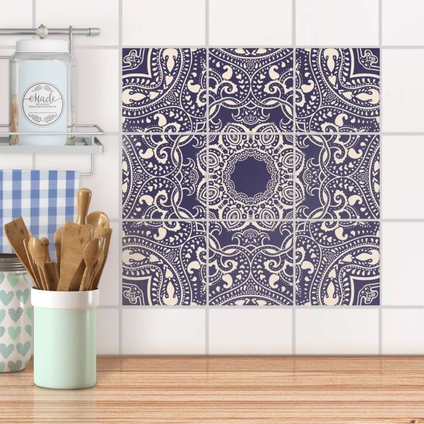 Klebefliesen für Küche & Bad - Design: Blue Mandala Angebot