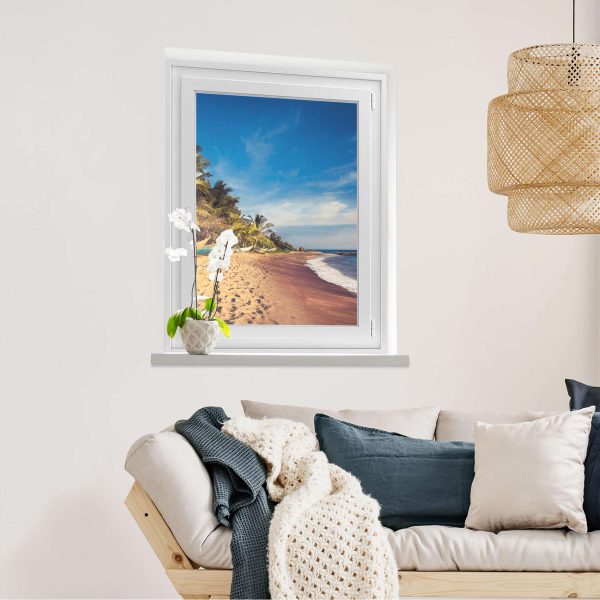 Fensterfolie [hoch] - Design: Longboat Beach Mode – Bild 3