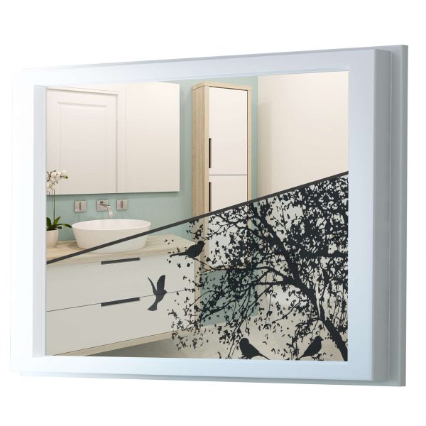Fensterfolie [quer] - Design: Tree and Birds 2 Angebot – Bild 4