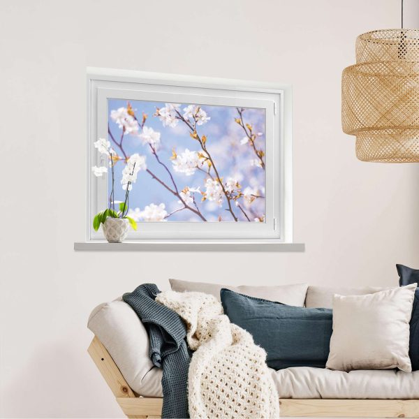 Fensterfolie [quer] - Design: Apple Blossoms Jetzt online – Bild 3