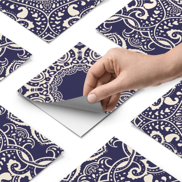 Klebefliesen für Küche & Bad - Design: Blue Mandala Angebot – Bild 3